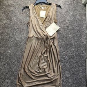 Boston proper shimmer knot dress